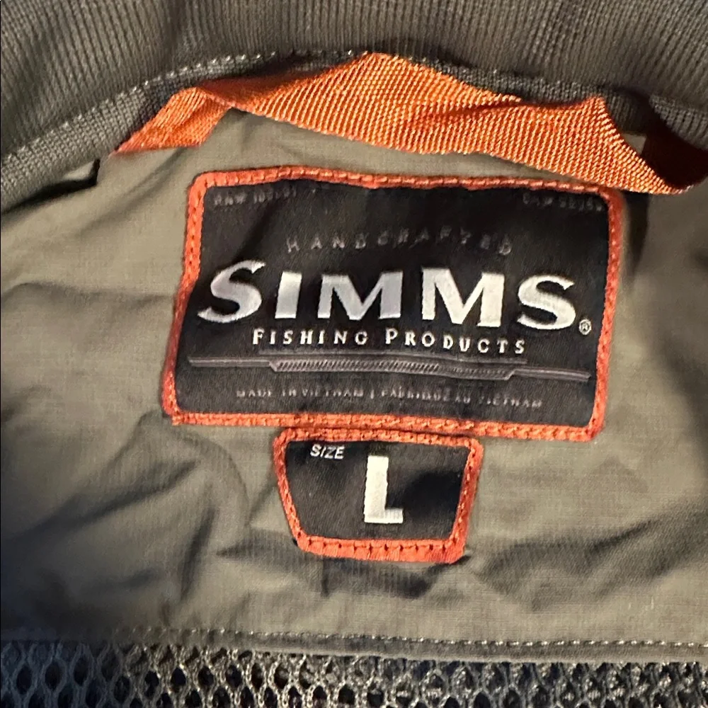 Simms Fly Fishing Wading Vest L - Picture 2 of 4